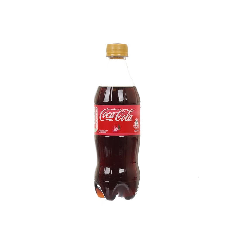 COCA-COLA Strawberry Flavoured Coke - HK [PET]  (500mL)