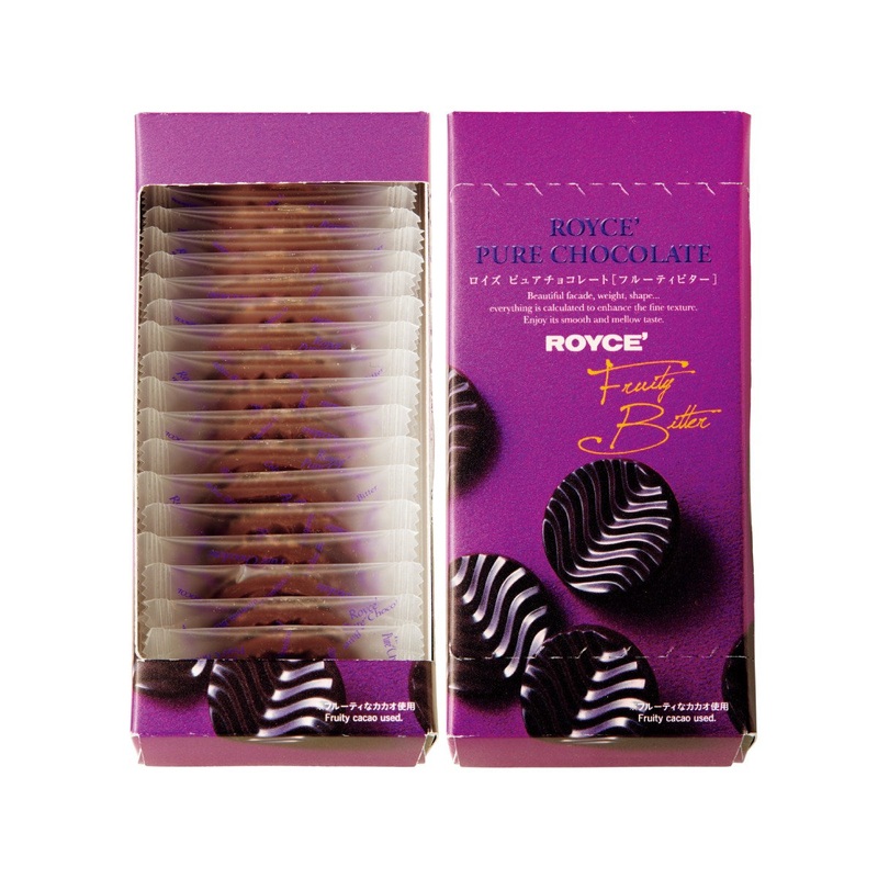 ROYCE' Pure Chocolate - Fruity Bitter  (20pcs)