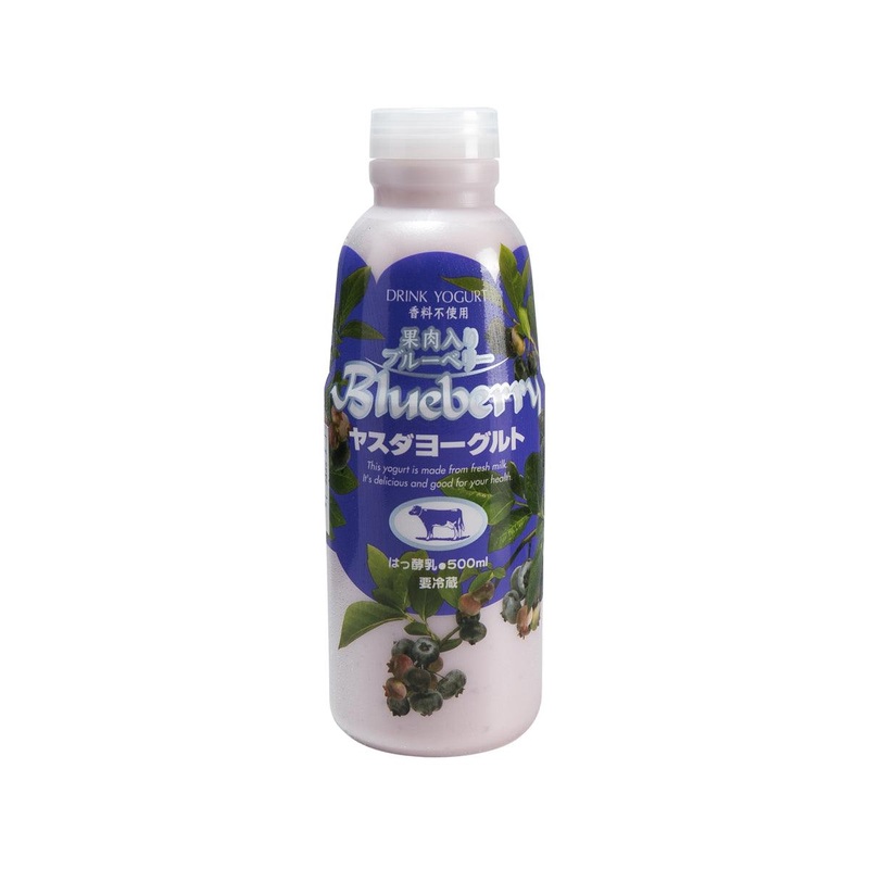 YASUDA Yogurt Drink - Blueberry with Pulp  (500mL)