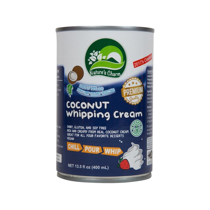 NATURE'S CHARM Coconut Whipping Cream  (400mL)