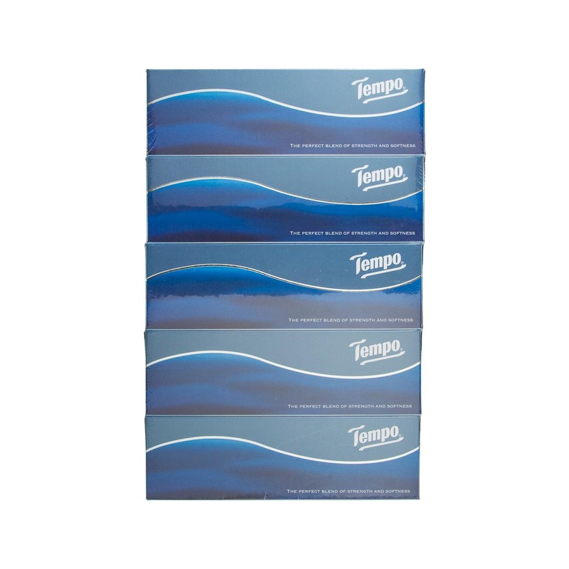 TEMPO Box Facial Neutral 5 Boxes