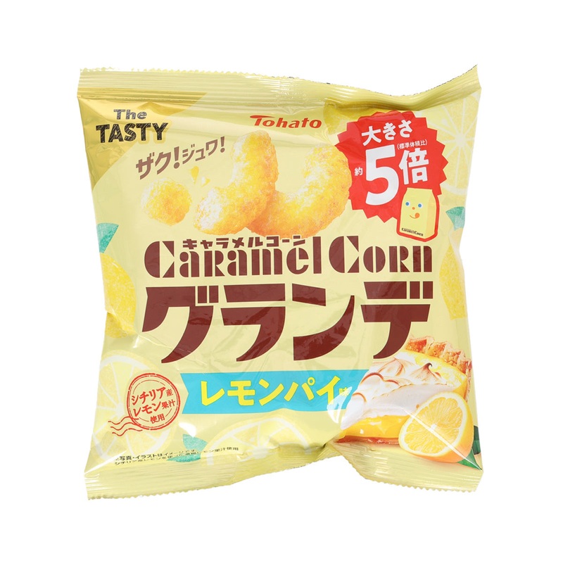 TOHATO Caramel Corn Grande Snack - Lemon Pie Flavor  (55g)
