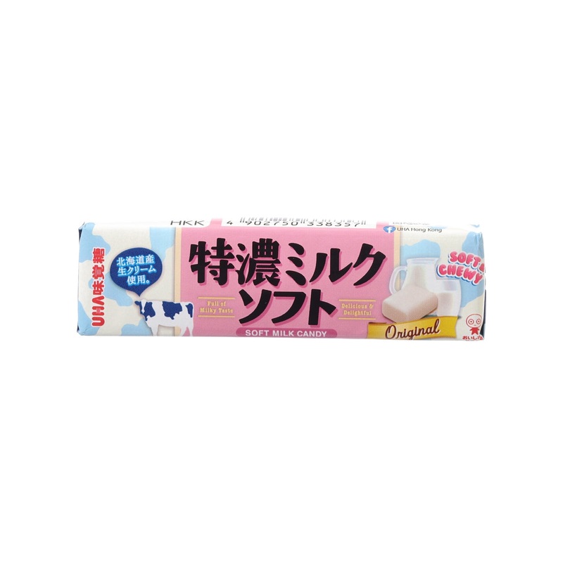 UHA MIKAKUTO Tokuno Milk Stick Soft Candy - Original Flavor  (50g)