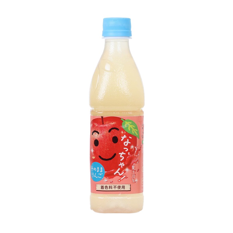 SUNTORY Natchan Apple Juice Beverage [PET]  (425mL)