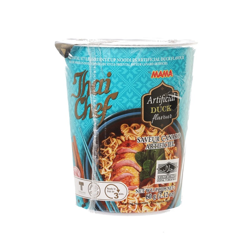 THAI CHEF MAMA Duck Flavour Cup Noodles  (60g)