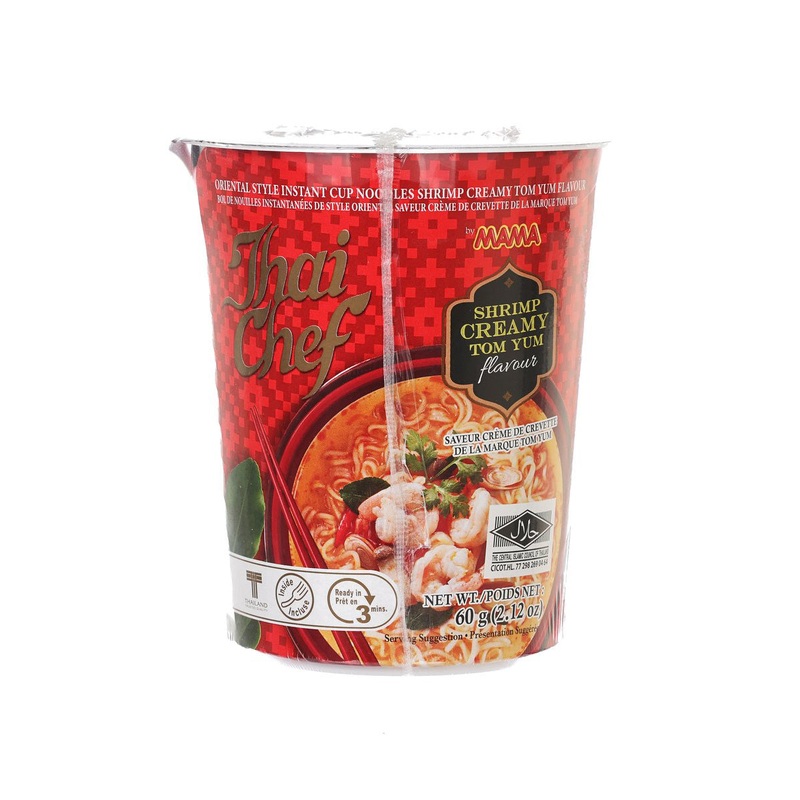 THAI CHEF MAMA Shrimp Creamy Tom Yum Flavour Cup Noodles  (60g)