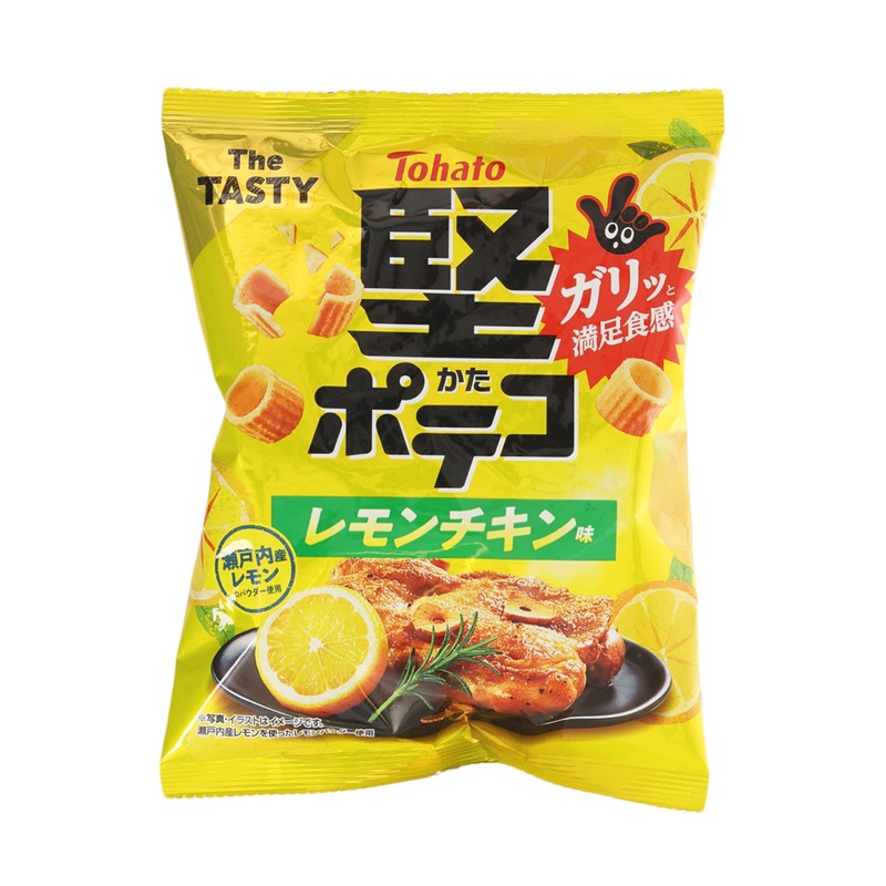 TOHATO Poteco Potato Ring - Lemon Chicken Flavor  (50g)