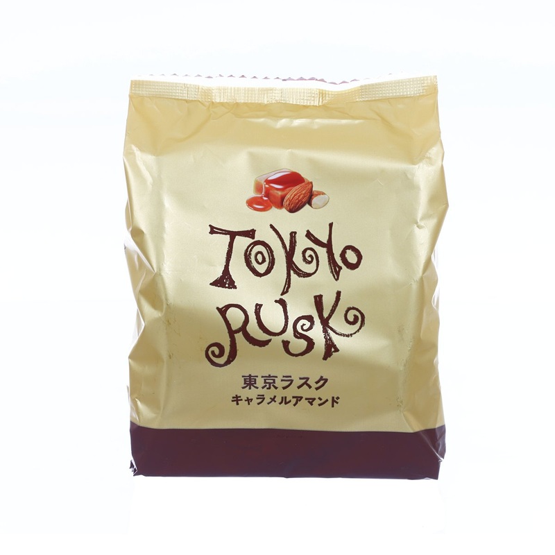 TOKYORUSK Rusk - Caramel Almond  (8pcs)
