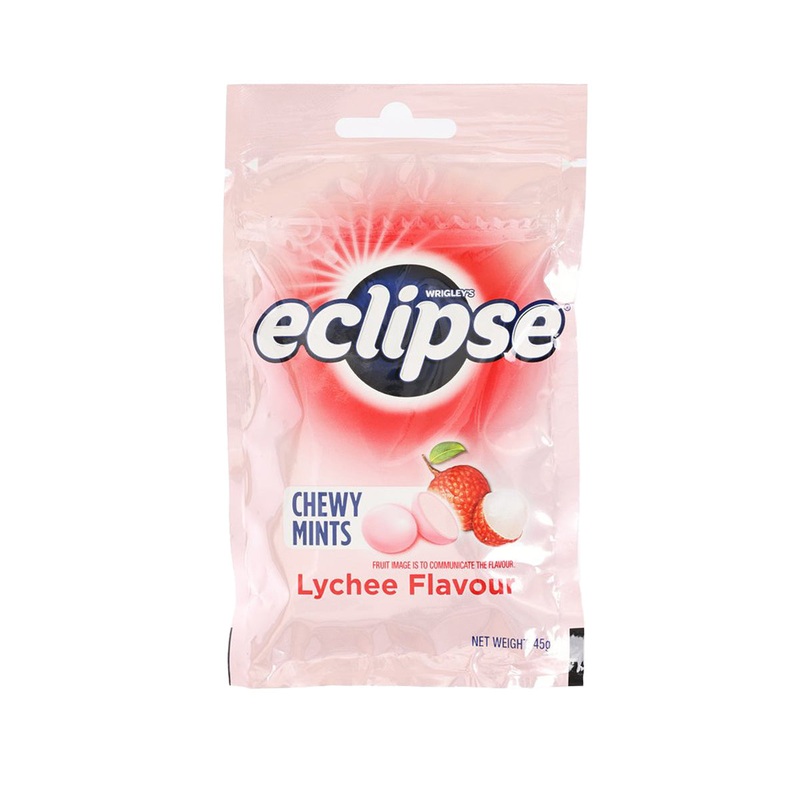 WRIGLEY'S Eclipse Chewy Mints - Lychee Flavour  (45g)
