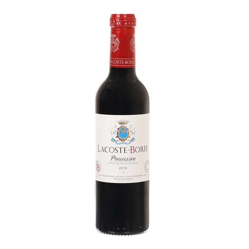 CH GRAND PUY LACOSTE Lacoste Borie Pauillac 2018 (375mL)
