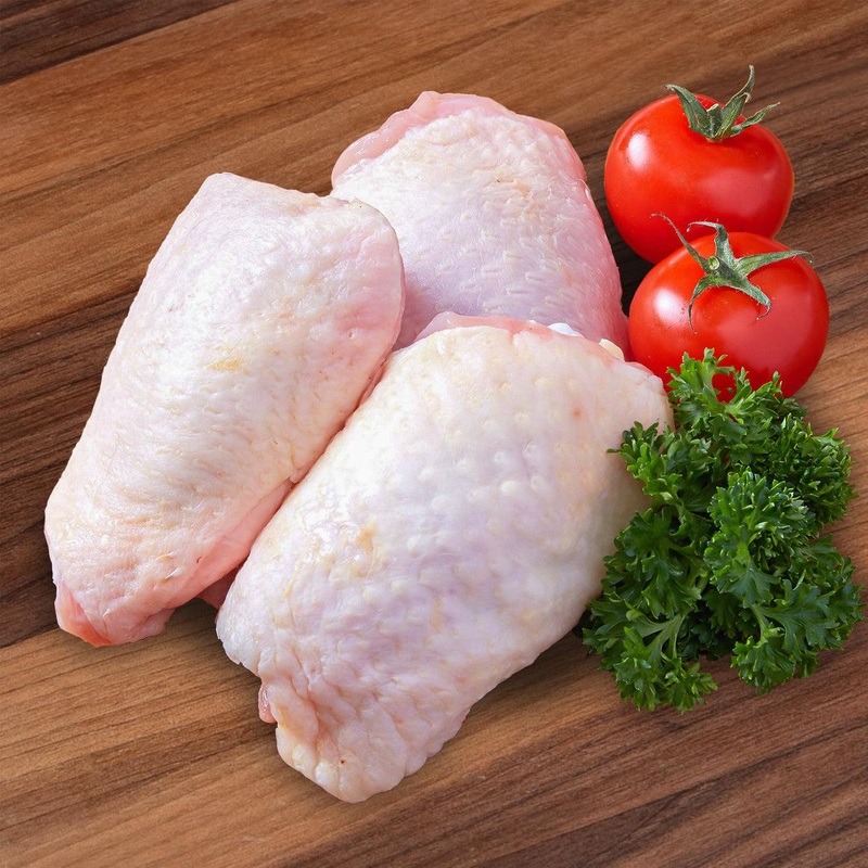 DAYLESFORD ORGANIC UK Organic Chicken Thigh Bone In [Previously Frozen]  (400g)