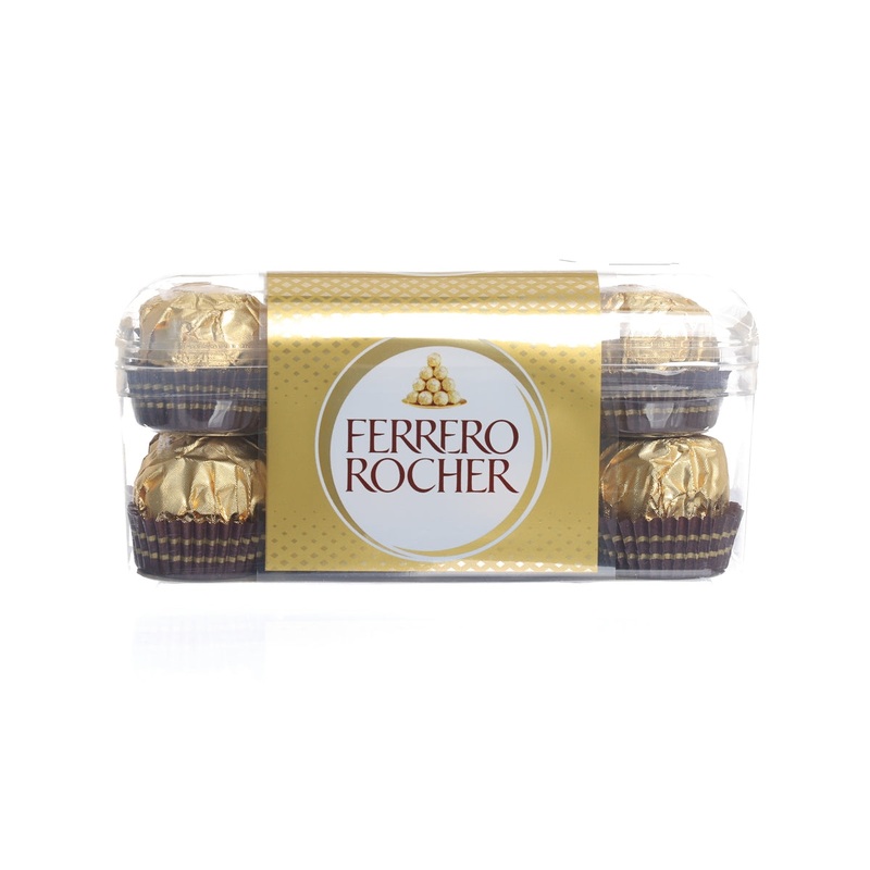 FERREROROCHER Crisp Hazelnut and Milk Chocolate Covered with a Smooth Filling & Whole Hazelnut  (200g)