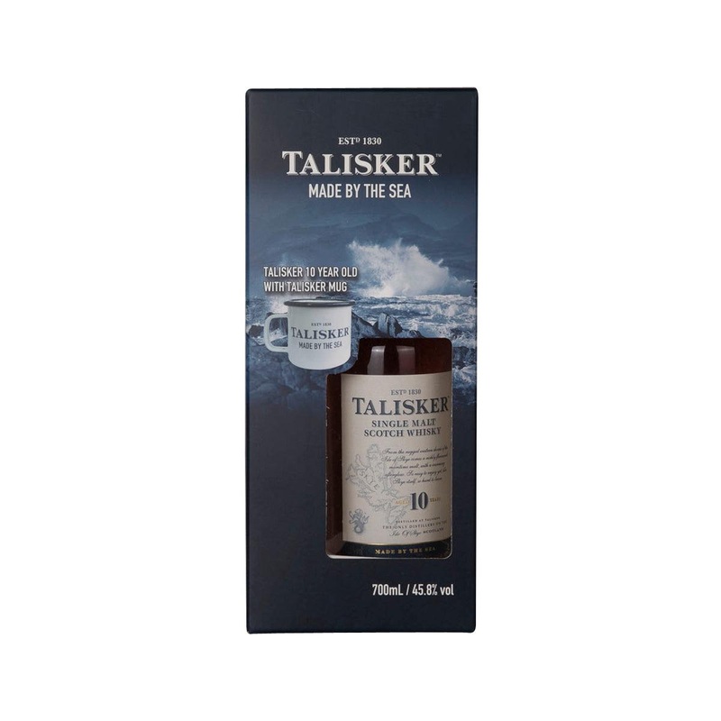 TALISKER 10 Year Old Single Malt Whisky 700mL (700mL)