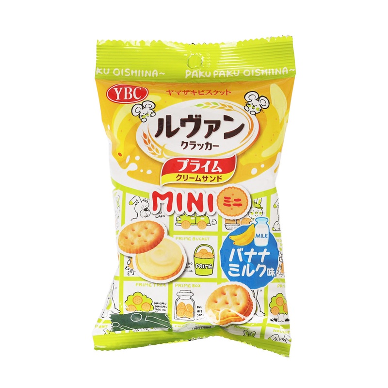 YBC Levain Prime Mini Sandwich Cracker - Banana Milk  (40g)