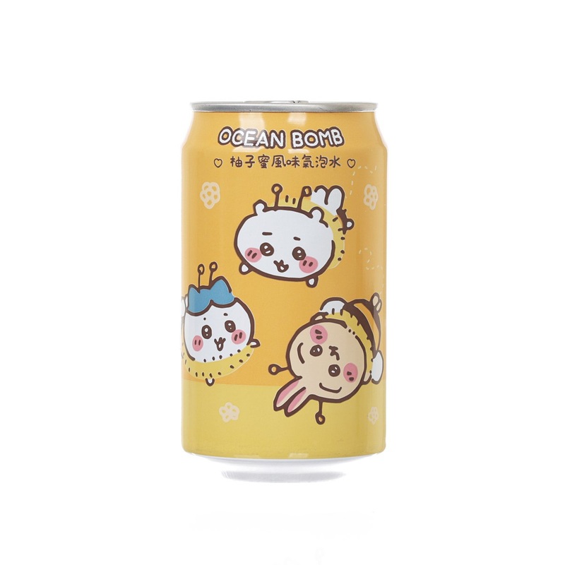 YHB OCEAN BOMB Honey Citron Flavour Sparkling Water - Chiikawa [Can]  (330mL)
