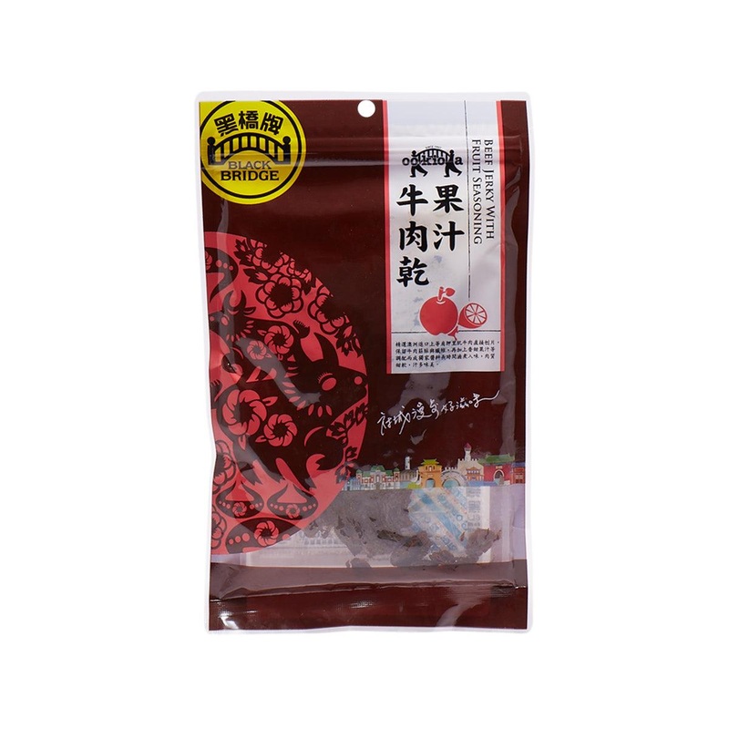 BLACK BRIDGE Beef Jerky with Fruit Seasoning  (85g)