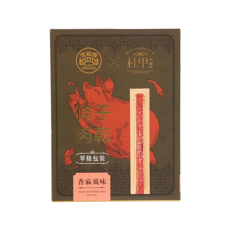 BLACK BRIDGE Thick Grilled Pork Jerky - Sichuan Peppercorn Flavor  (175g)