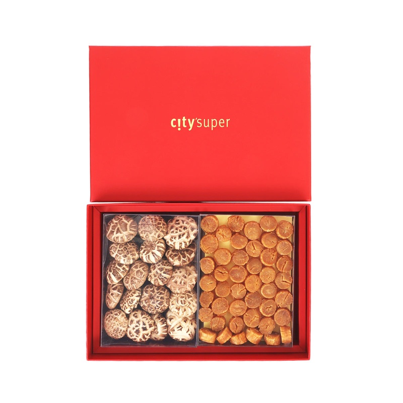 CITYSUPER Shiitake Mushroom & Scallop Gift Box  (250+150g)