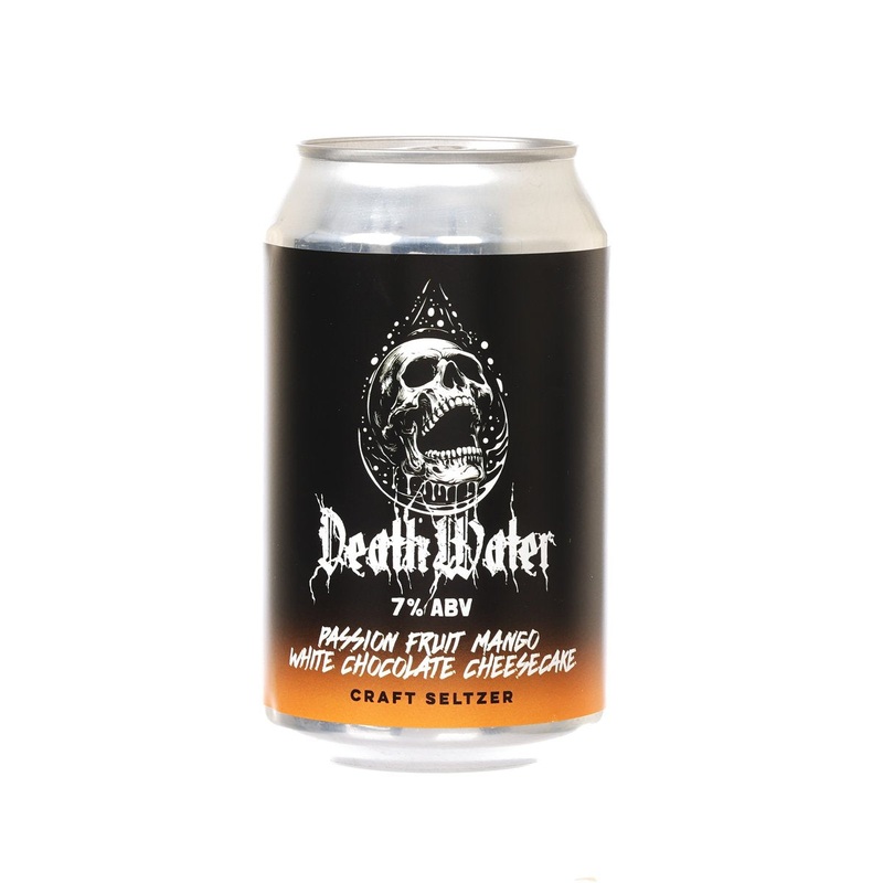 DEATH WATER Craft Selzter - Passion Fruit Mango White Chocolate Cheesecake (Alc. 7%) [Can]  (330mL)