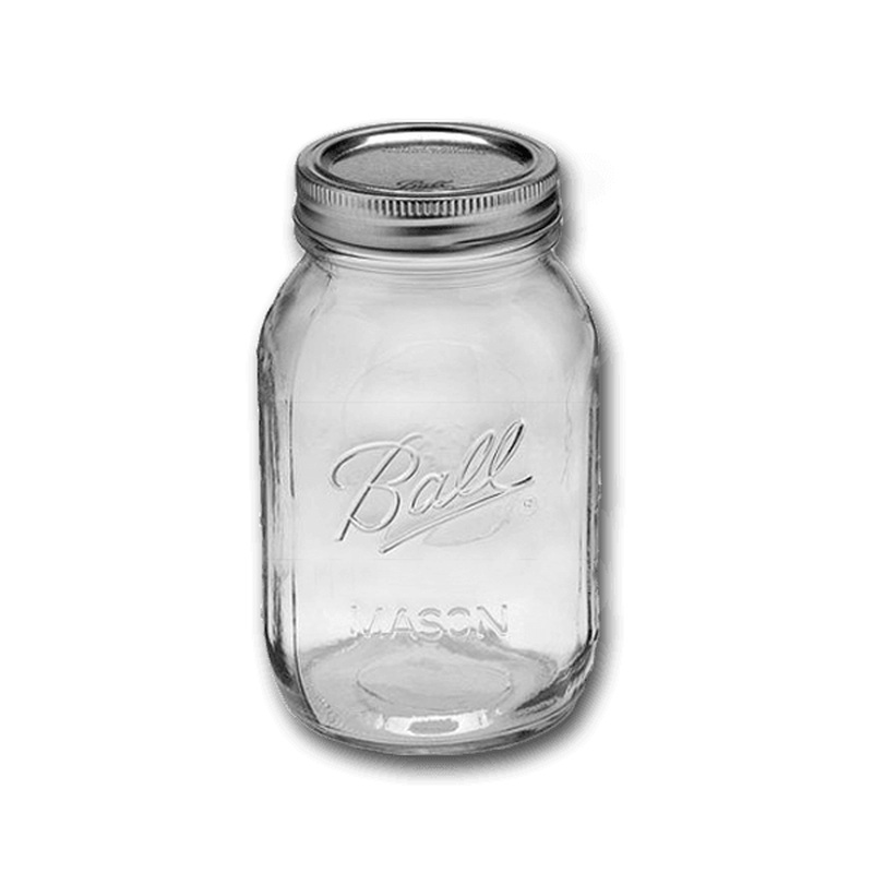 BALL Regular Mouth Mason Jar 473mL