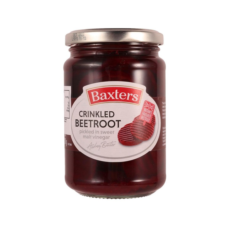 BAXTERS Crinkled Beetroot in Malt Vinegar  (340g)