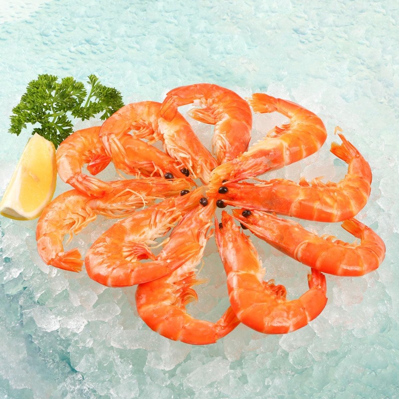 Thai Cooked Vannamei Prawn [Previously Frozen]  (10pcs)