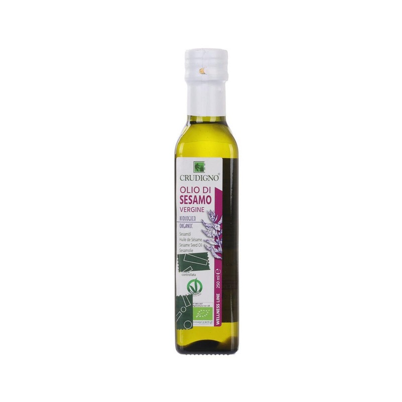 CRUDIGNO Organic Cold Pressed Sesame Seed Oil  (250mL)