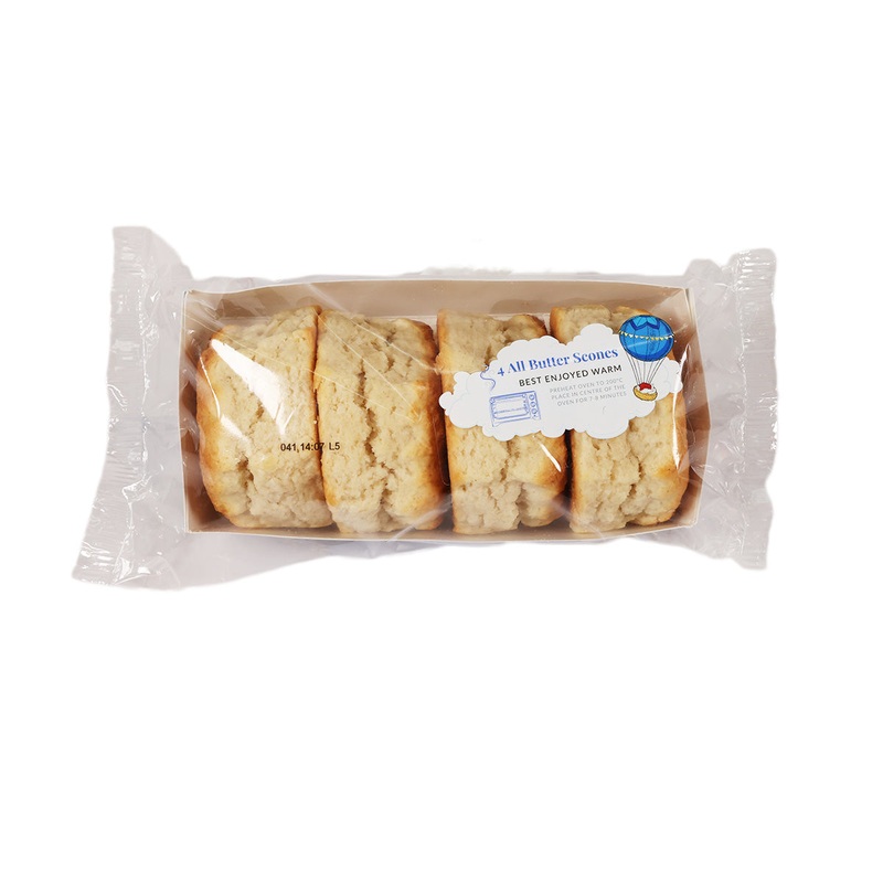 HAYWOOD & PADGETT All Butter Devon Scone (4pcs)