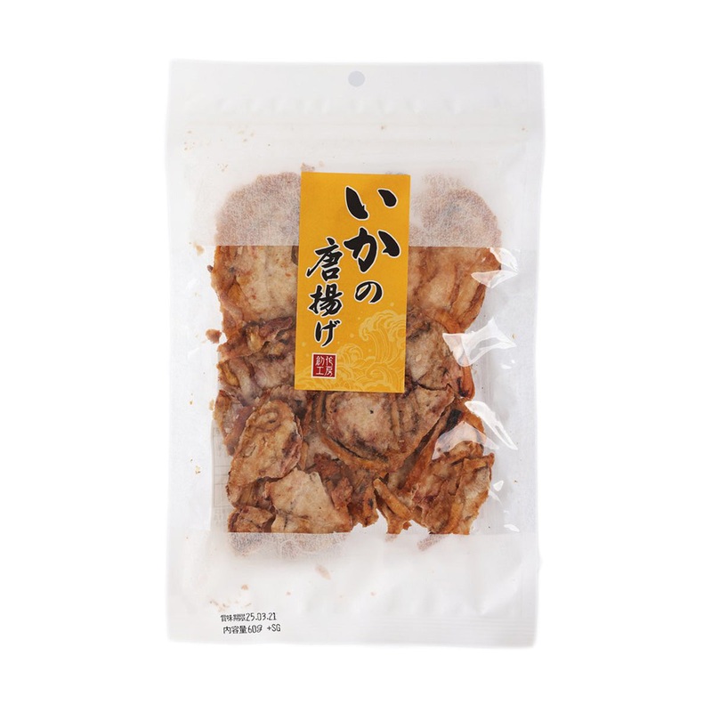 SUGISEIKA Fried Squid Snack - Salt  (60g)
