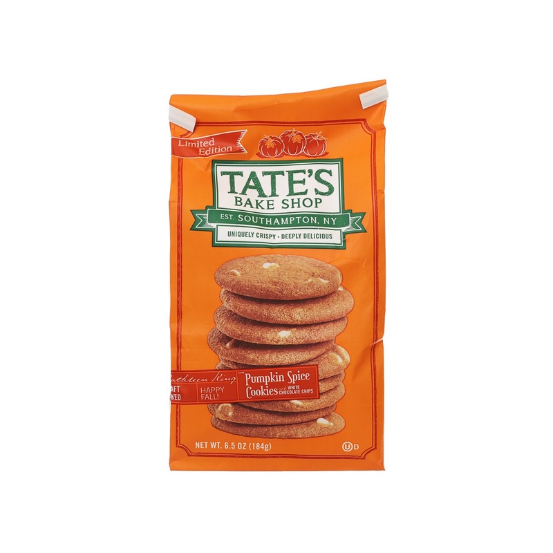 TATE'S Pumpkin Spice Cookies  (184g)