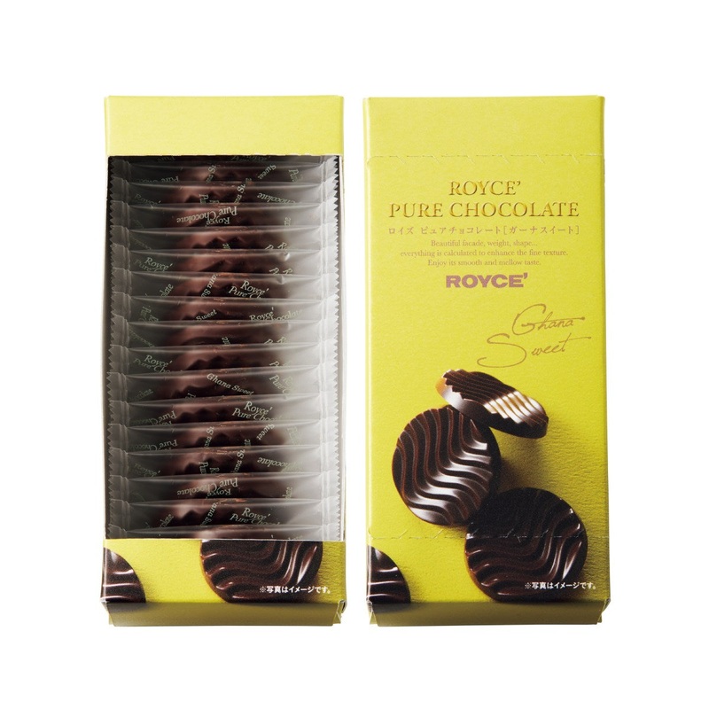 ROYCE' Pure Chocolate - Ghana Sweet  (20pcs)