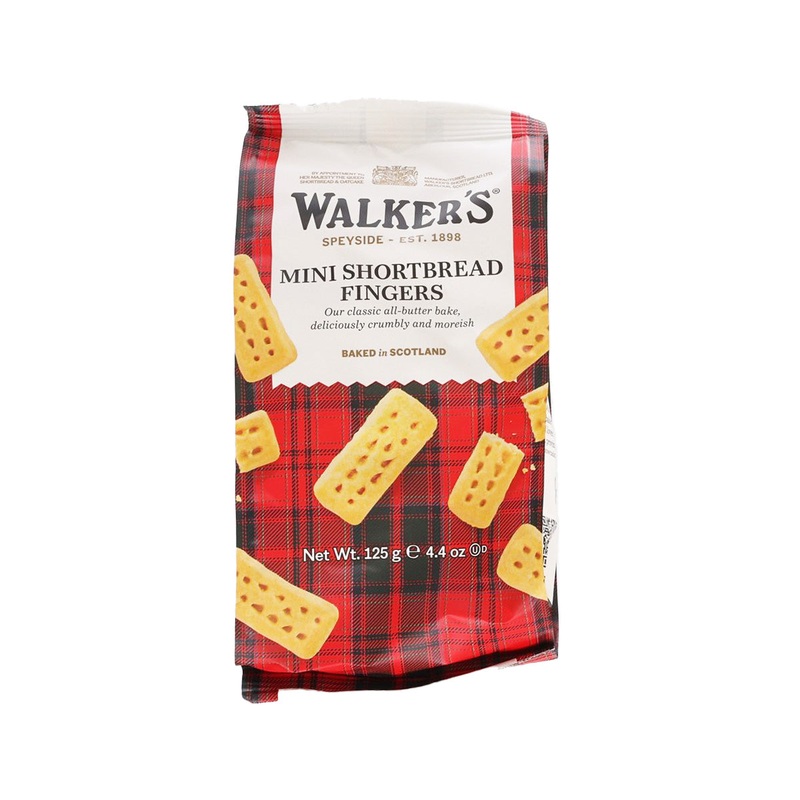 WALKERS Mini Shortbread Fingers  (125g)