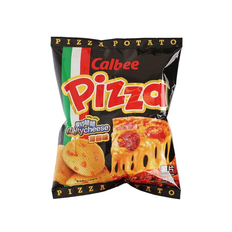 CALBEE Pizza Flavoured Potato Chips  (55g)