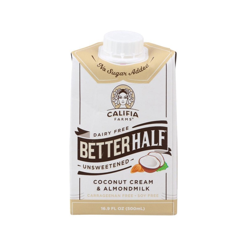 CALIFIA FARMS Better Half Unsweetened Coconut Cream & Almond Milk Creamer  (500mL)