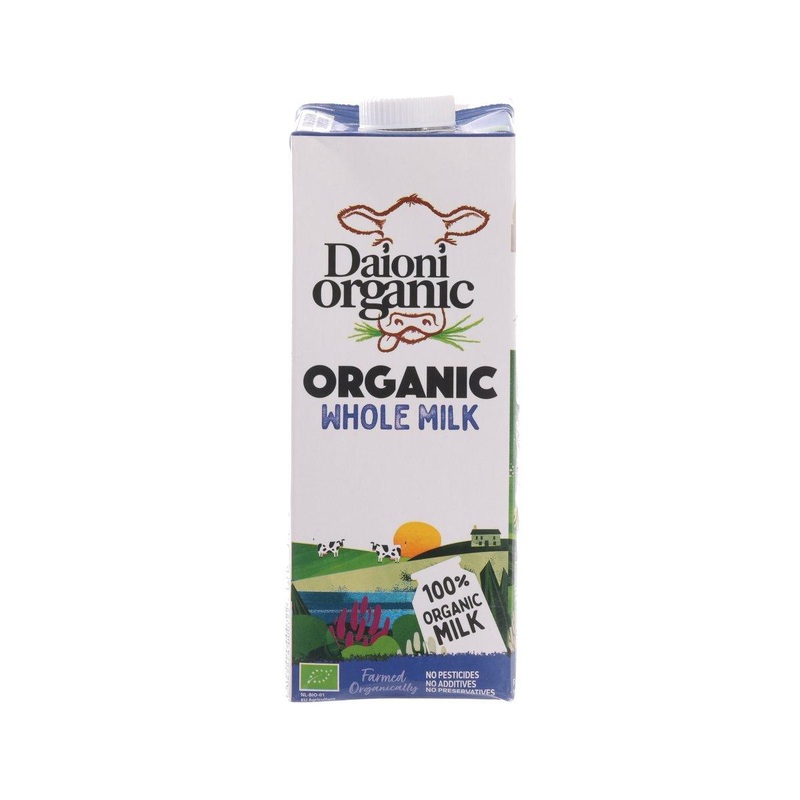 DAIONI Organic Whole Cow's Milk  (1L)