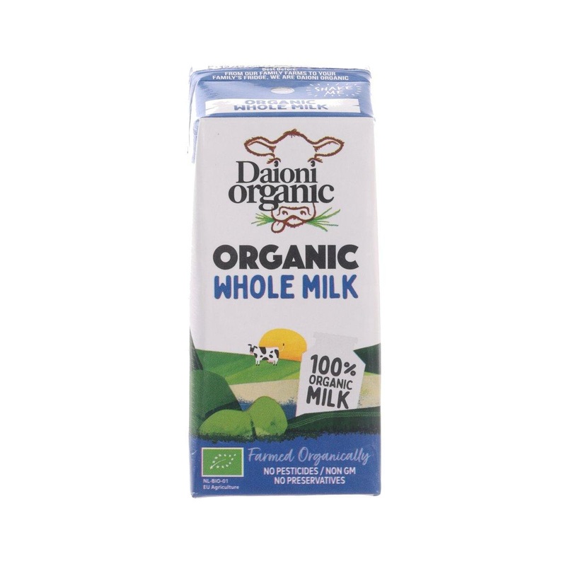 DAIONI Organic Whole Cow's Milk  (200mL)