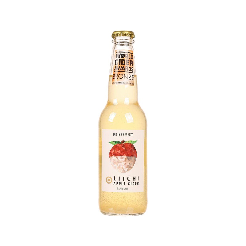 DB BREWERY Litchi Cider (Alc. 3.5%)  (330mL)