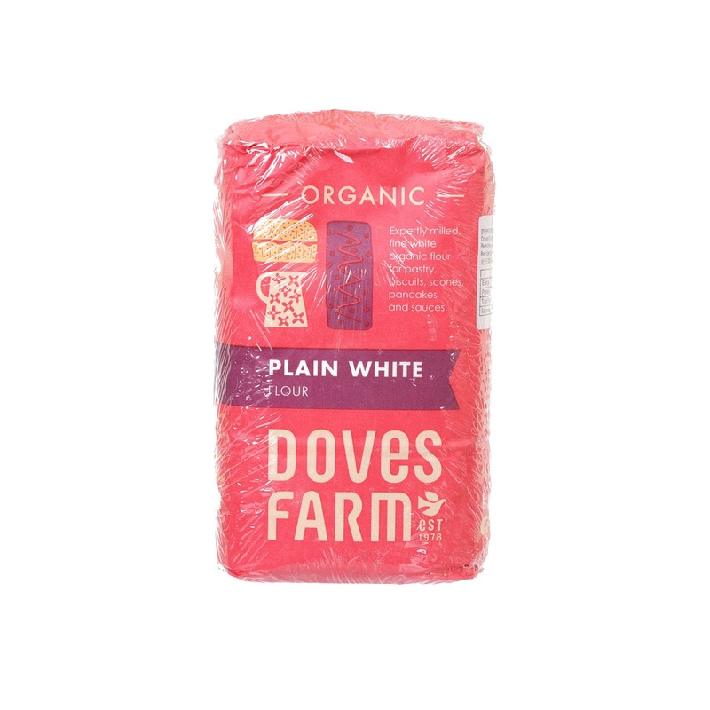 DOVES FARM Organic Plain White Flour  (1kg)