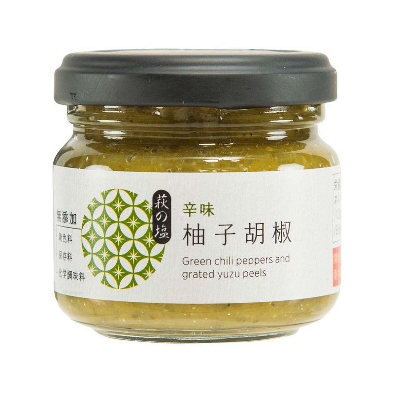 YUZUYA HONTEN Green Chili Peppers and Grated Yuzu Peels  (90g)