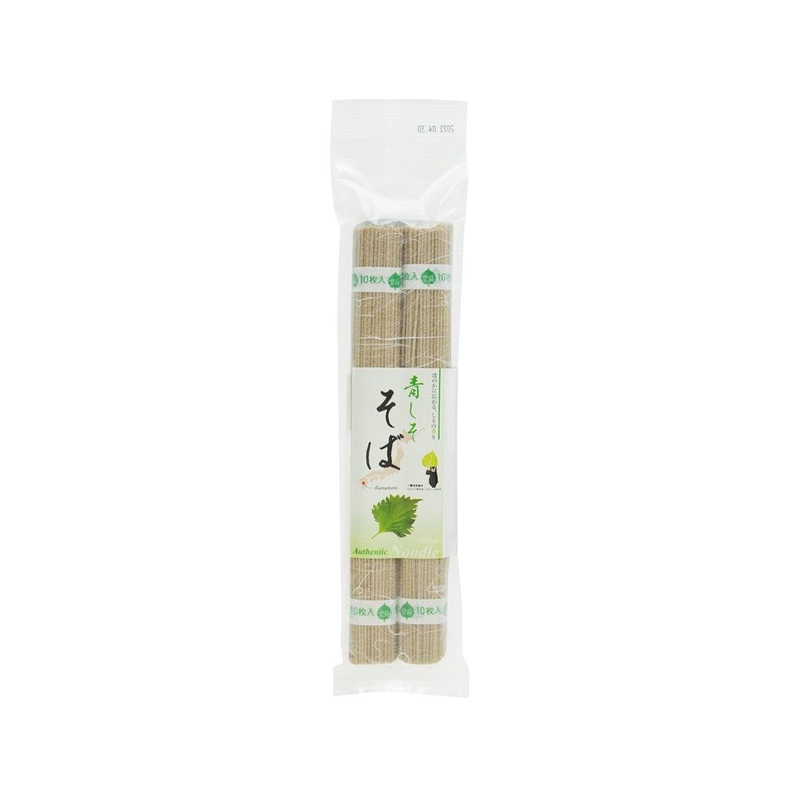 AOSHISO Green Perilla Soba Buckwheat Noodle  (180g)
