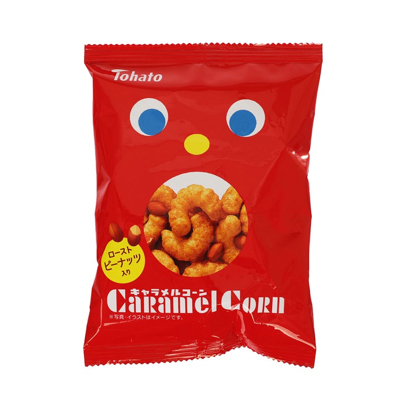 TOHATO Caramel Corn Snack with Peanut  (20g)