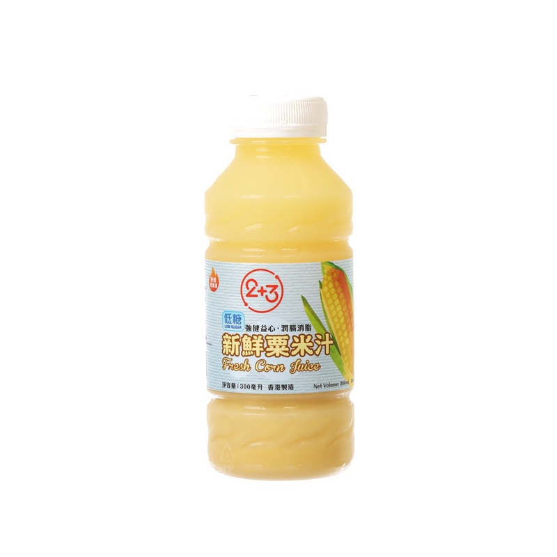 2+3 Low Sugar Fresh Corn Juice [PET]  (300mL)