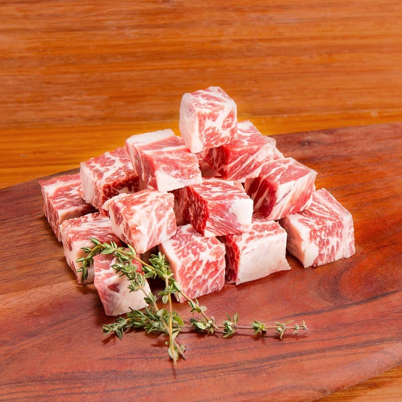 AUS ORGANIC BEEF Australian Chilled Organic Beef Cube - Stewing  (200g)