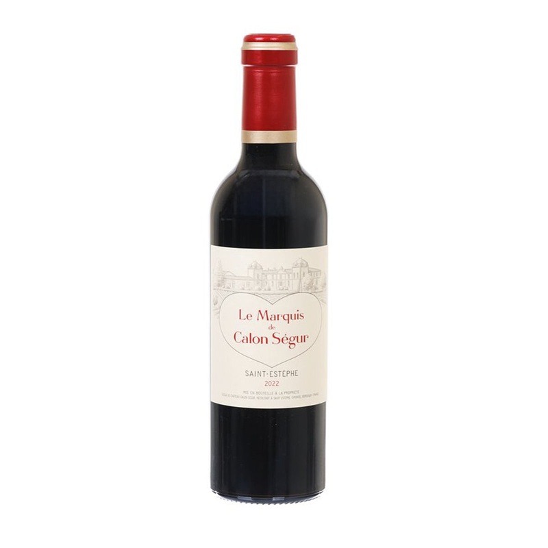 CH CALON SEGUR La Marquis de Calon Saint Estephe 2022 (375mL)
