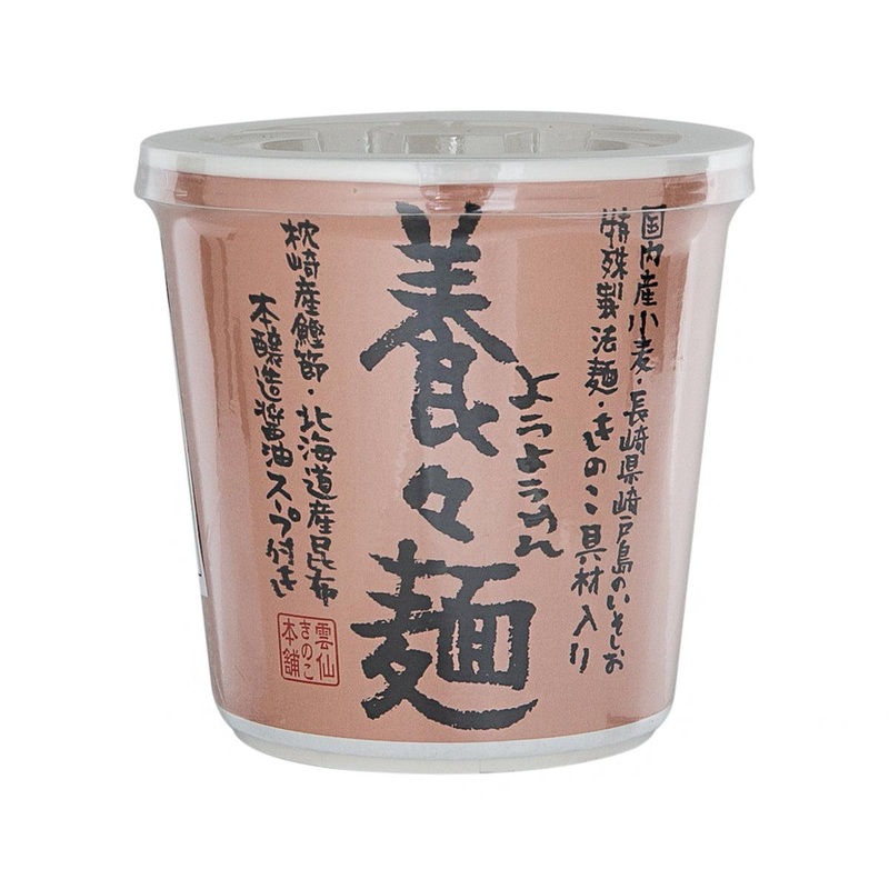 UNZENKINOKO Youyou Noodle with Mushroom [Cup]  (61.6g)