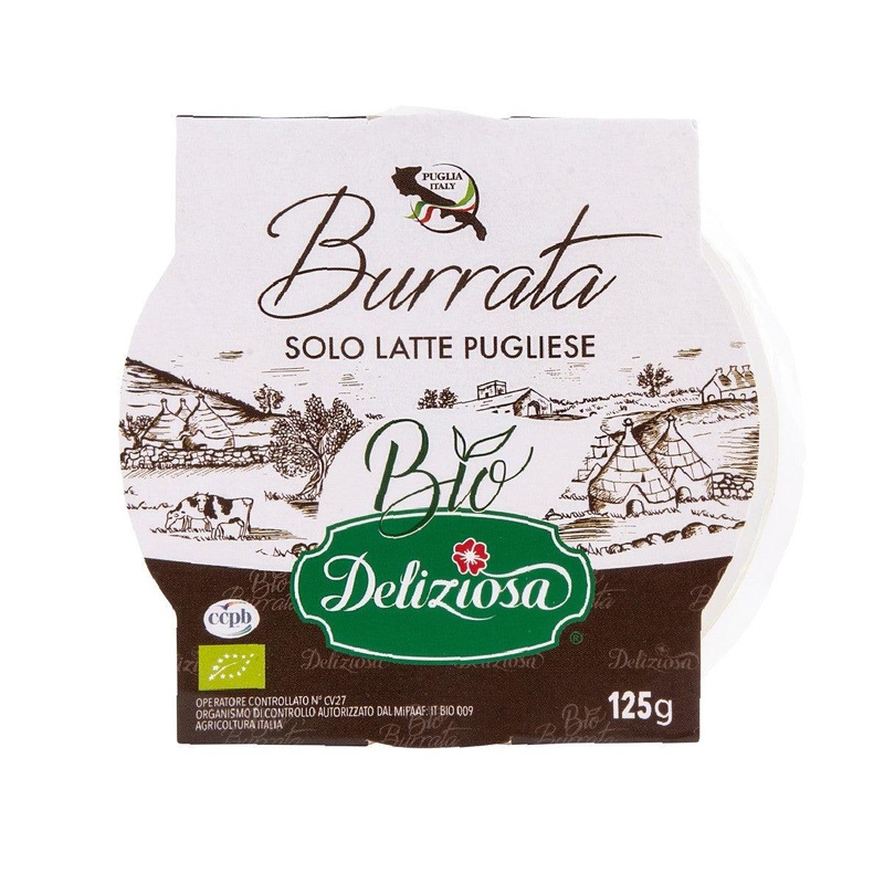 DELIZIOSA Organic Burrata Cheese (260g)