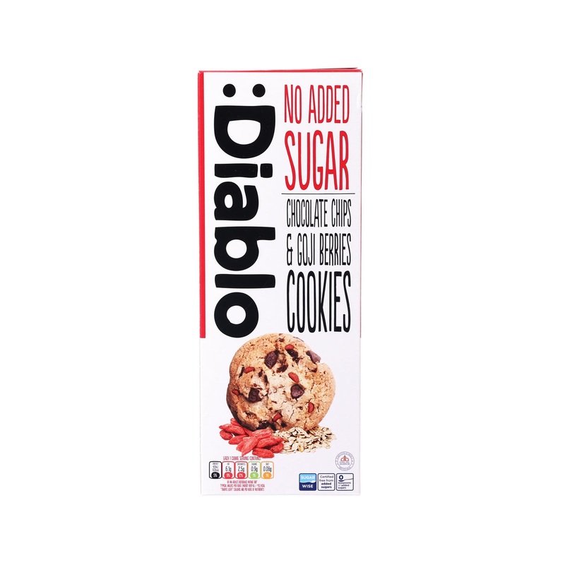 DIABLO No Added Sugar Chocolate Chips & Goji Berries Cookies  (135g)