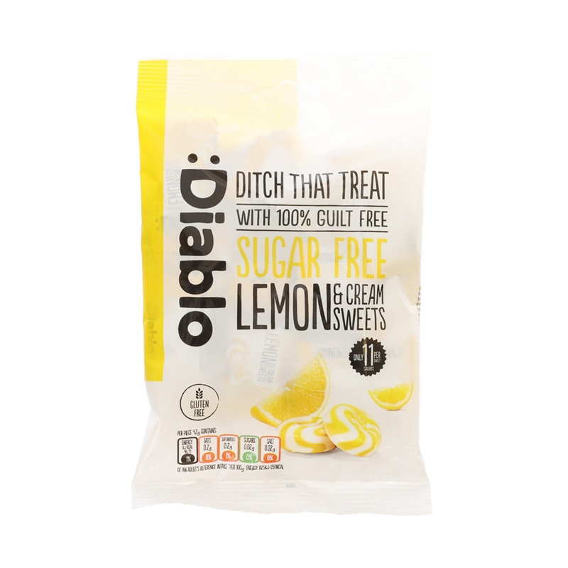 DIABLO Sugar Free Lemon & Cream Sweets  (75g)