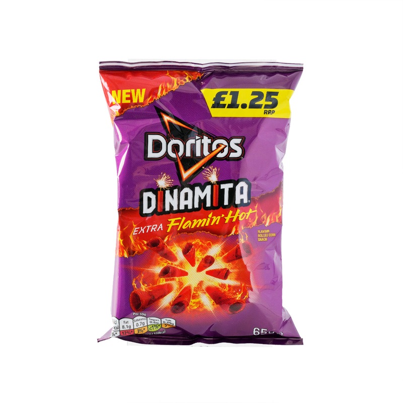 DORITOS Dinamita Extra Flamin Hot Crisps  (65g)