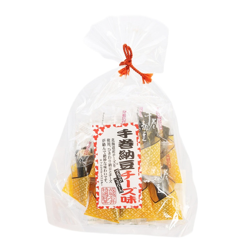 SEIJOISHII Wrapped Dried Natto with Seaweed - Cheese  (9pcs)